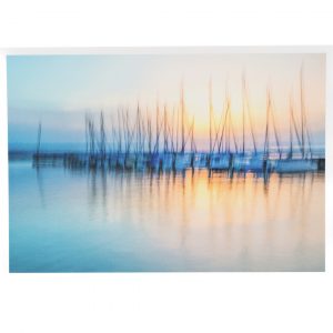 Abendleuchten - Klappkarte mit Umschlag