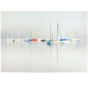 Sailboats - Klappkarte mit Umschlag