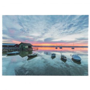 Der Tag erwacht in Schondorf - Klappkarte mit Umschlag