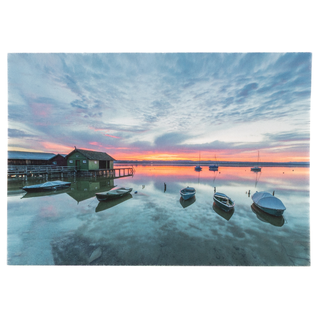 Der Tag erwacht in Schondorf - Klappkarte mit Umschlag