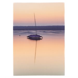 Goldene Stunde - Klappkarte mit Umschlag