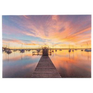 Herrschinger Feuer - Klappkarte mit Umschlag